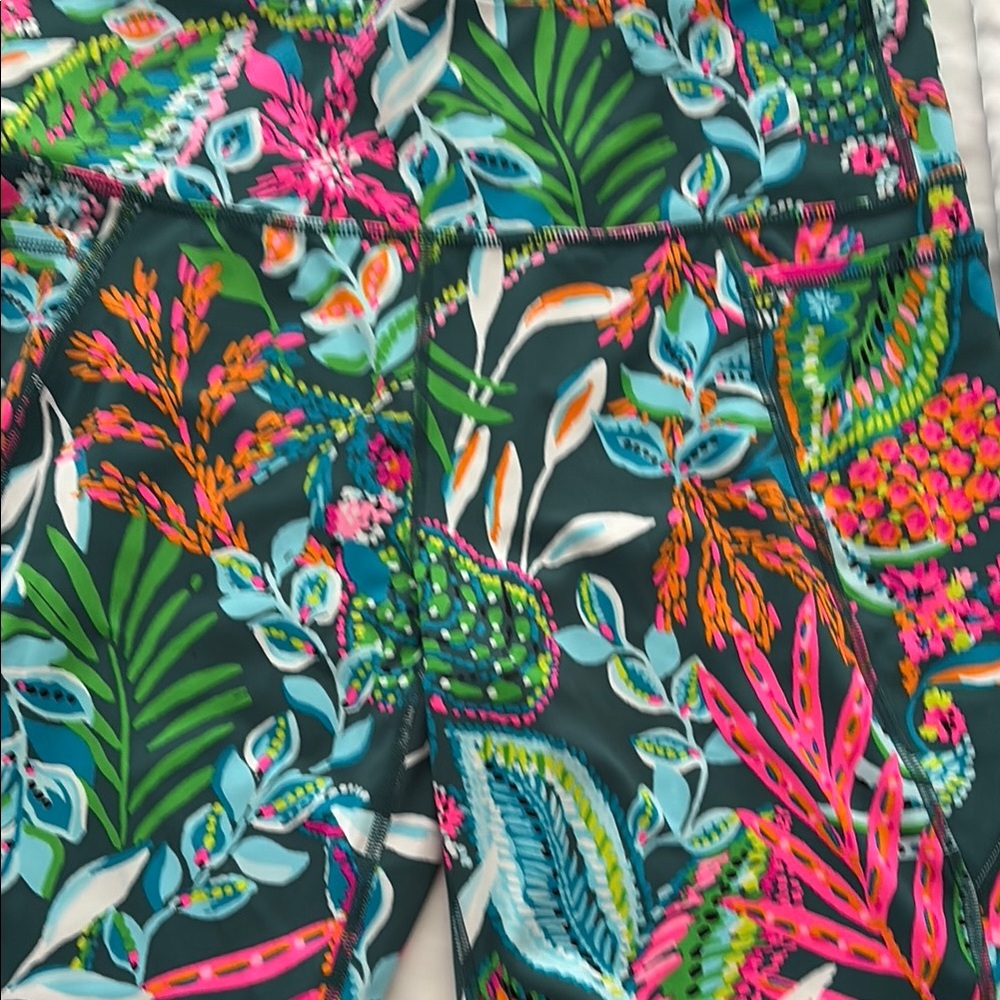Lilly Pulitzer South Beach High Rise Bike Shorts
